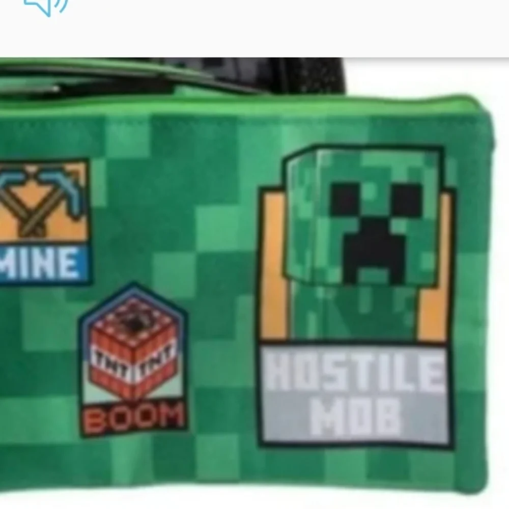 NEW Minecraft supply or pencil case NWT